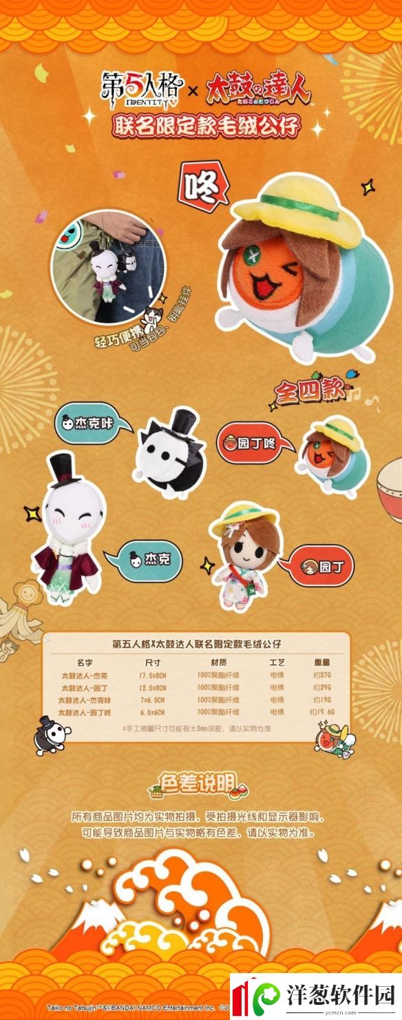 第五人格联动太鼓达人衍生品激萌登场