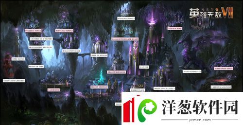 魔法门之英雄无敌7地牢城镇细节首曝光